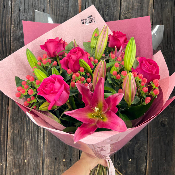 Be mine Bouquet - light pink rose