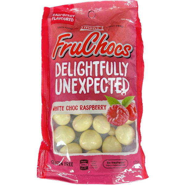 FruChocs - White Choc Raspberry