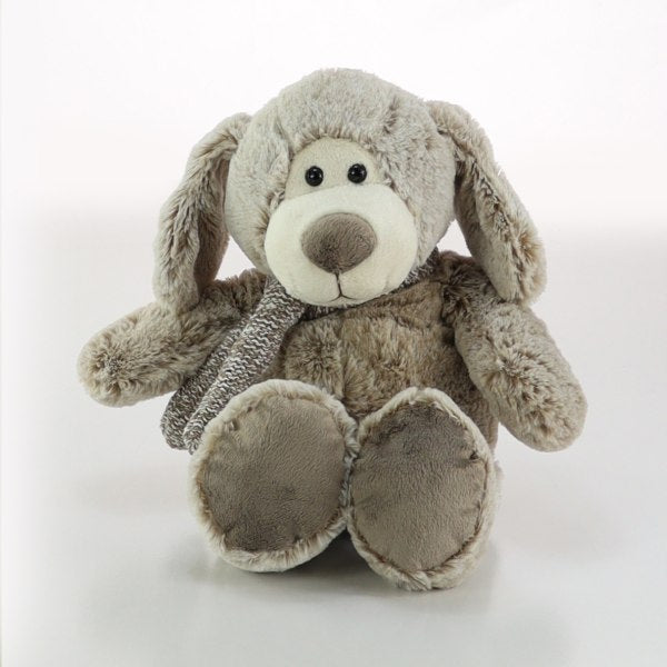 Lt Brown Dog Scarf 23cm Teddy