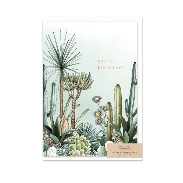 Greeting Card - Desert Birthday