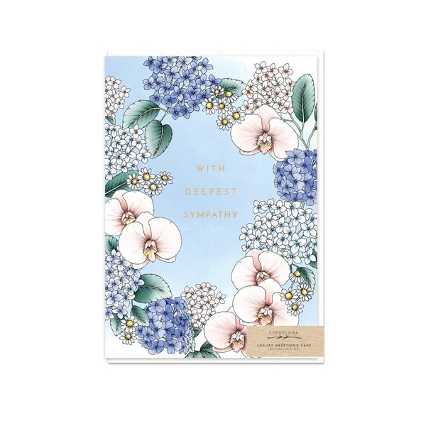 Greeting Card - Orchid Sympathy