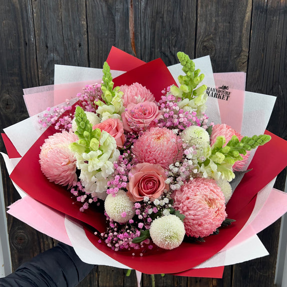 Strawberries and Cream Bouquet