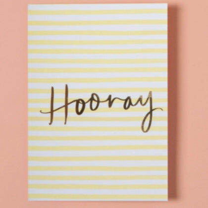 Greeting Card - Hooray