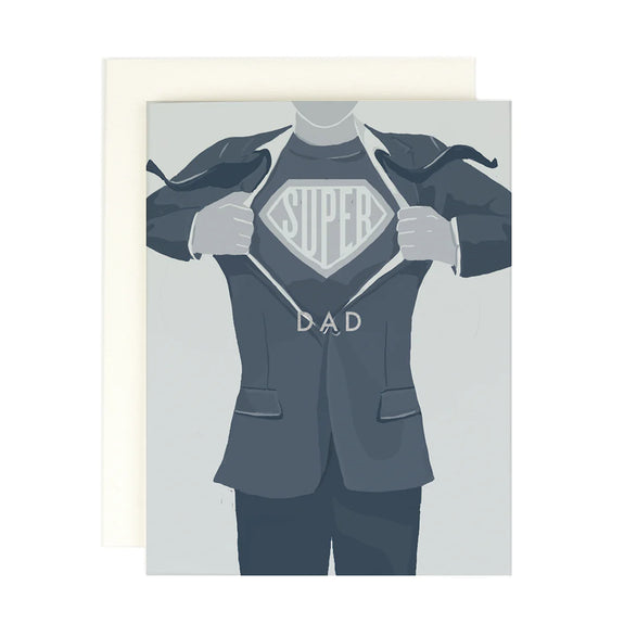 Greeting Card - Super Dad