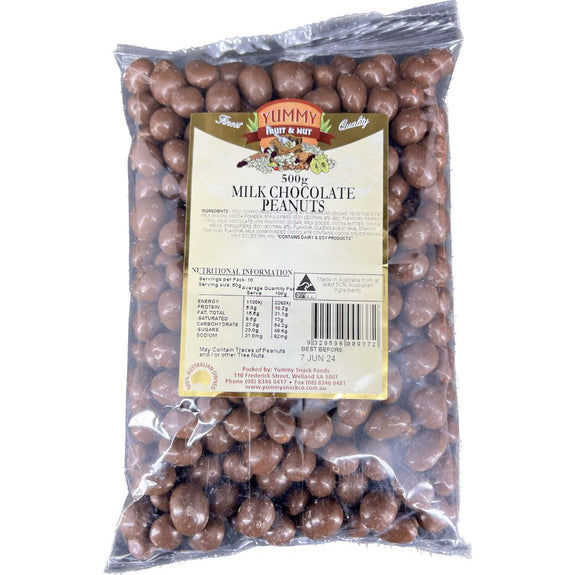 Yummy - Milk Chocolate Peanuts